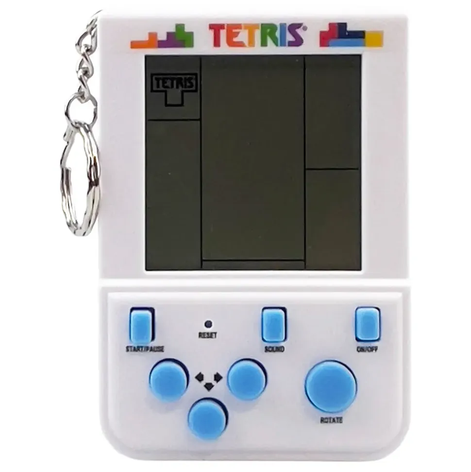 Tetris-arkade på nøkkelring