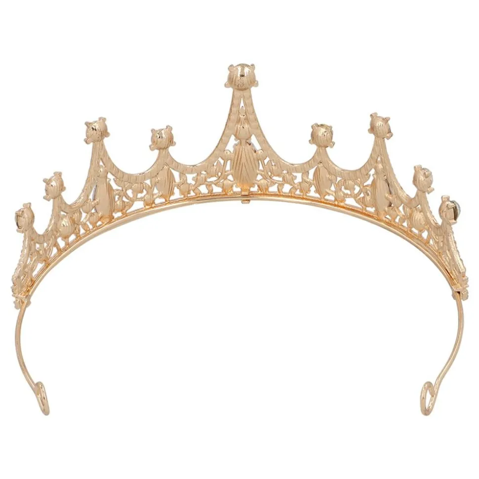 Tiara i metall roségull