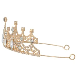 Tiara i metall roségull
