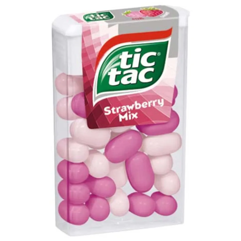 Tic Tac Jordbær Mix Storpakning