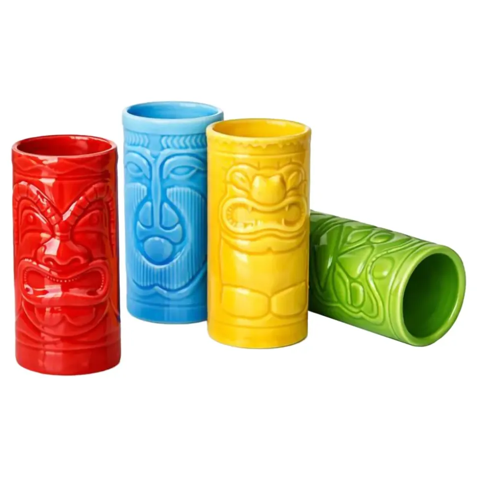 Tiki Shotglass Sett