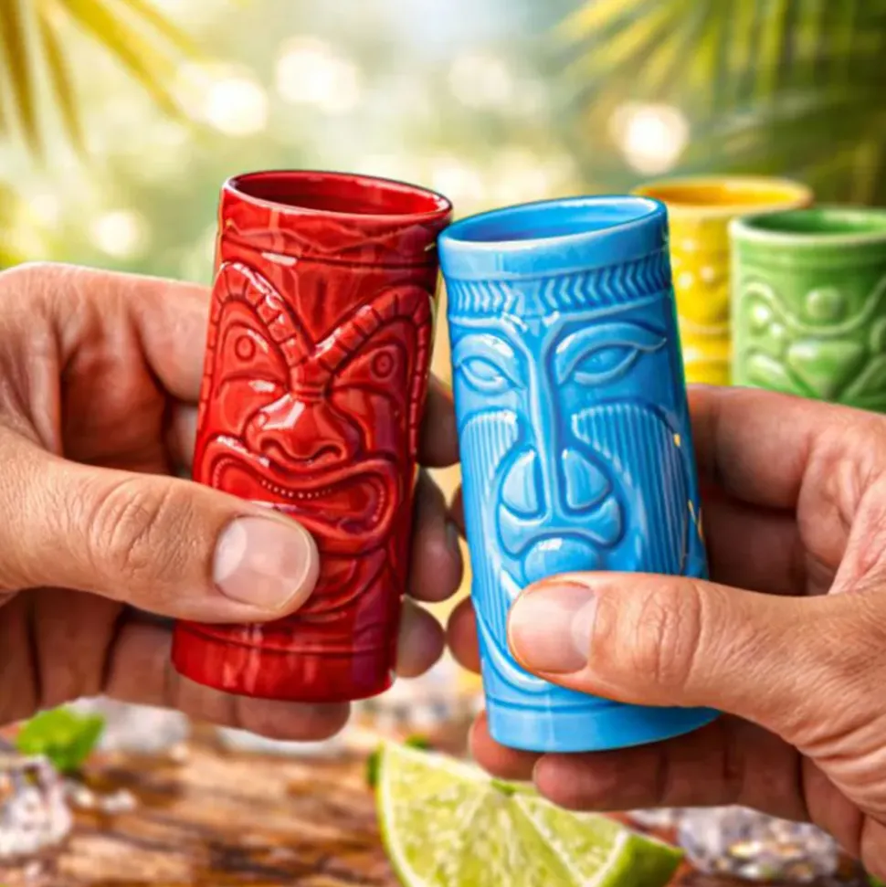 Tiki Shotglass Sett