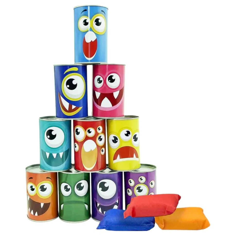 Tin Toss Monster Kastesett