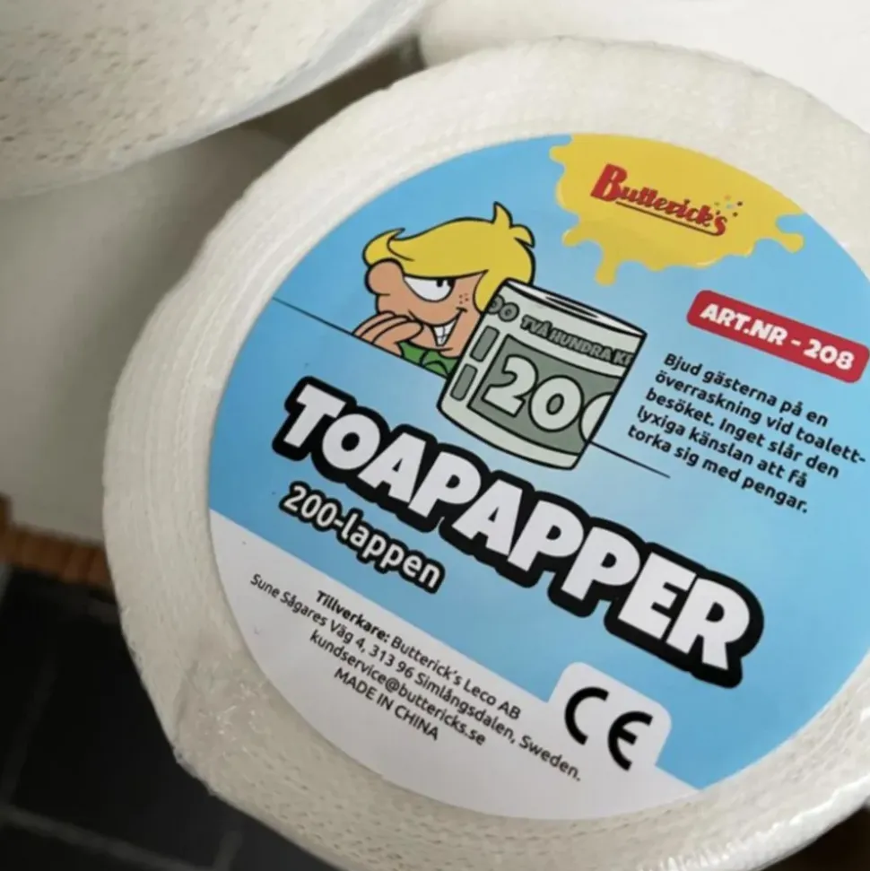 Toalettpapir 200-lapper