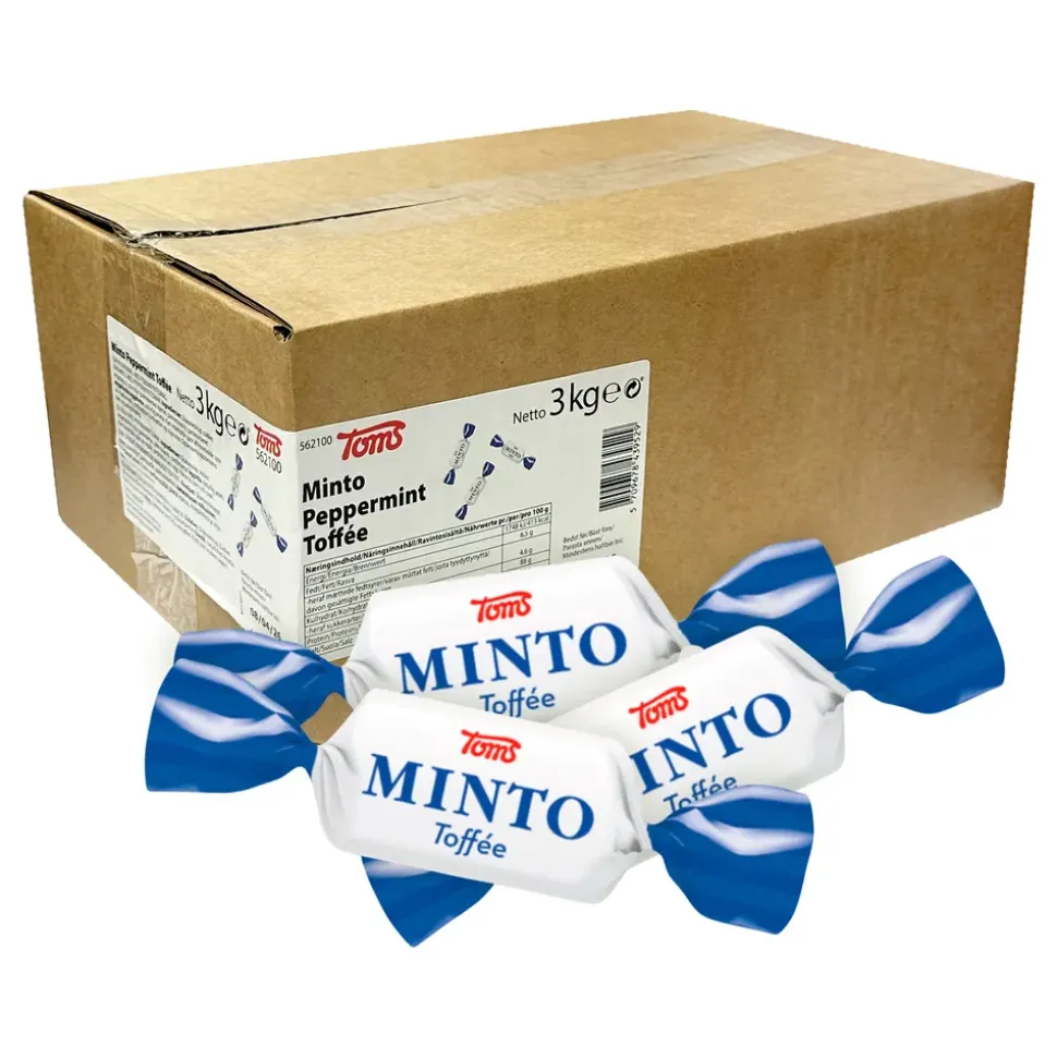Toms Minto Peppermint Toffée Storpakning