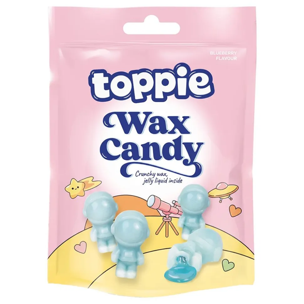 Toppie Wax Candy Astronaut Blåbær