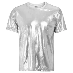 T-skjorte Silver Metallic