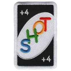 Tøymerke Shot +4