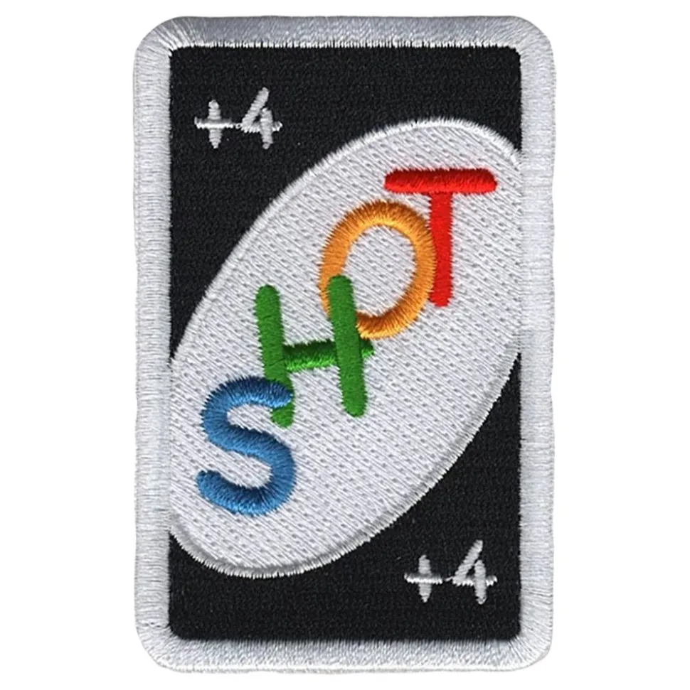 Tøymerke Shot +4