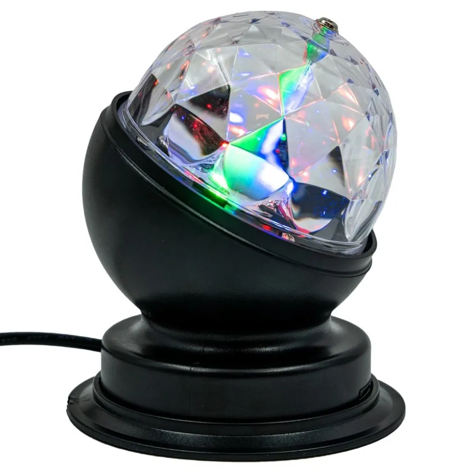 USB Diskolampe Flerfarget
