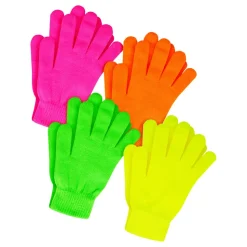 UV Neon Fingerhansker