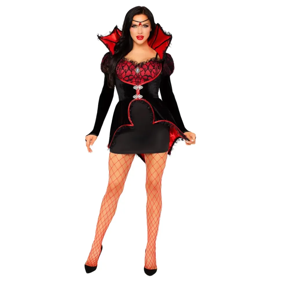Vampyrdronning Kjole Deluxe Kostyme
