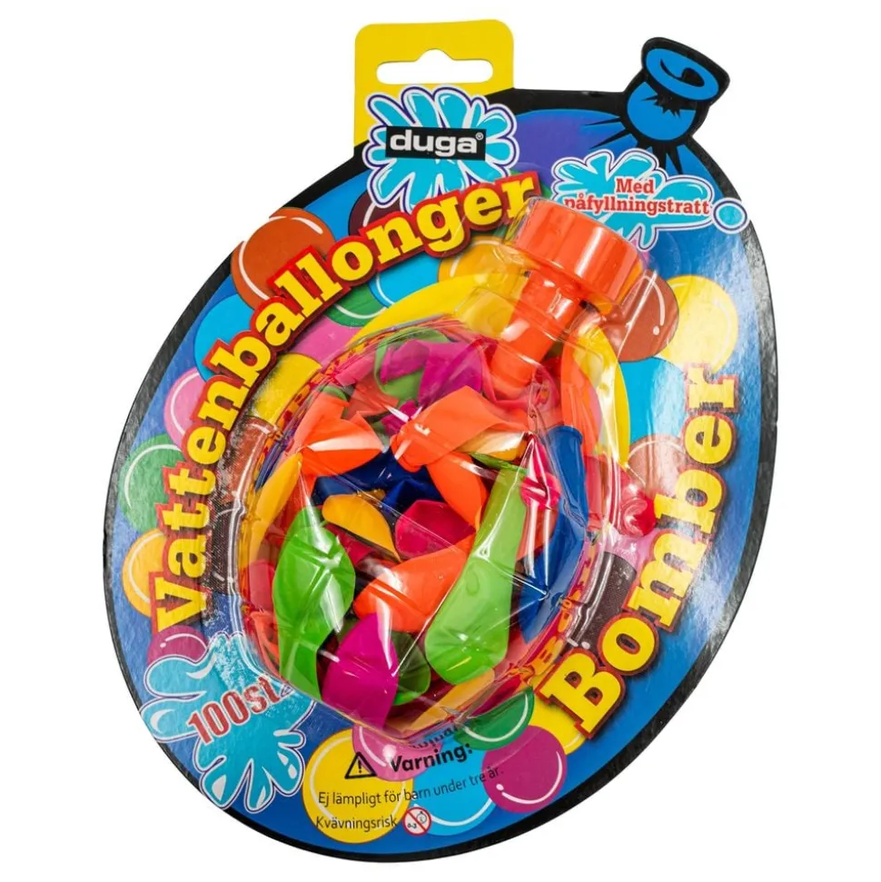 Vannballonger med Påfyllingstrakt