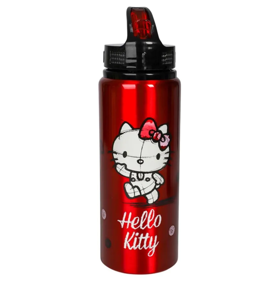 Vannflaske Hello Kitty i aluminium