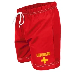 Vannløselige Badeshorts Rød