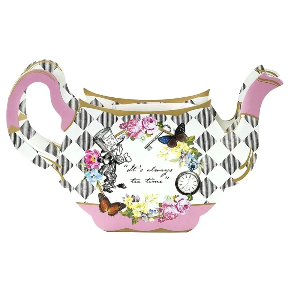 Vasedekorasjon Tekanne Alice Wonderland