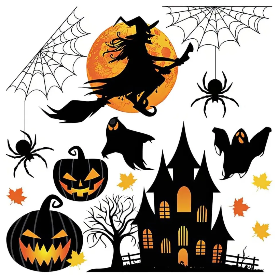 Veggdekorasjon Halloween