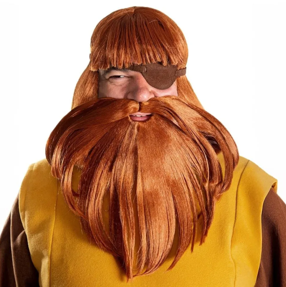 Vikke Viking Halvar Parykksett