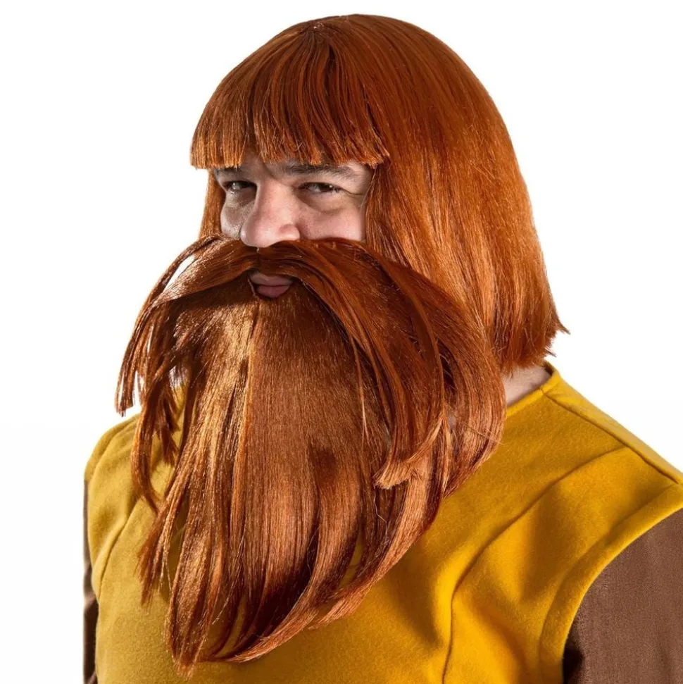 Vikke Viking Halvar Parykksett