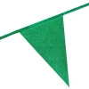 Vimpelgirlander Glitter Grønn