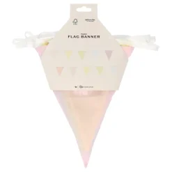 Vimpelgirlander i Stoff Dreamy Pastel