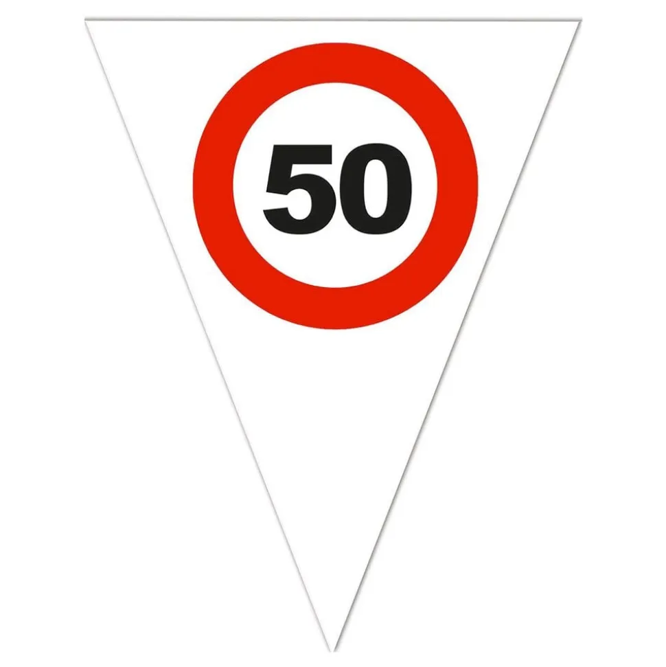 Vimpelgirlander Trafikkskilt 50