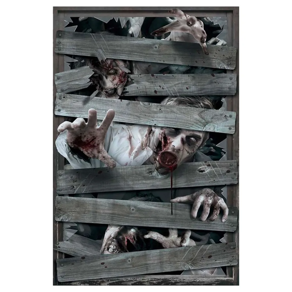 Vindusdekorasjon Zombies