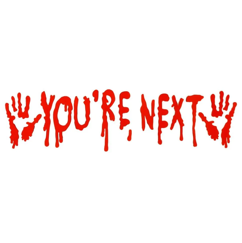 Vindusstickers You're Next