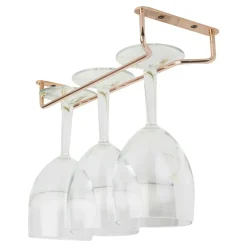 Vinglasstativ i Roségull