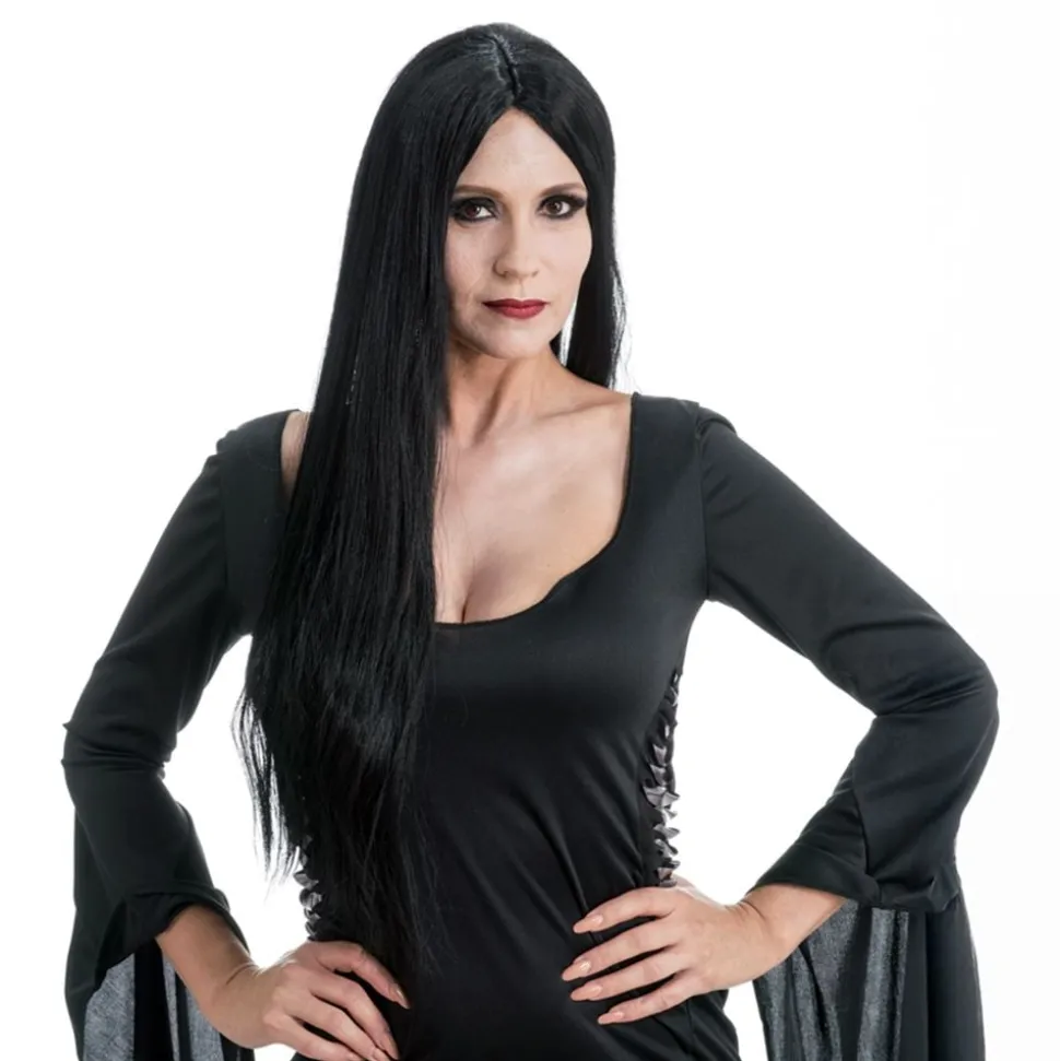 Wednesday Morticia parykk