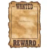 Western Wanted Skilt