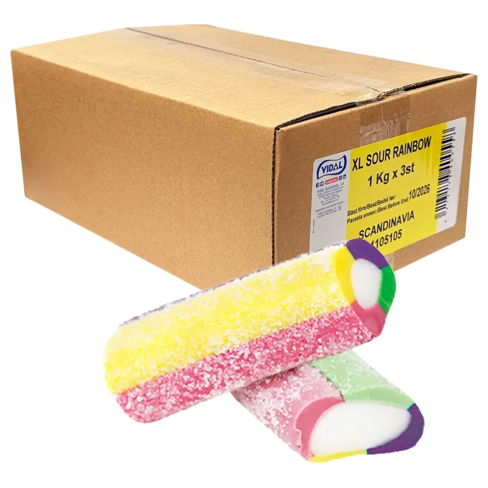 XL Sour Rainbow Storpakning