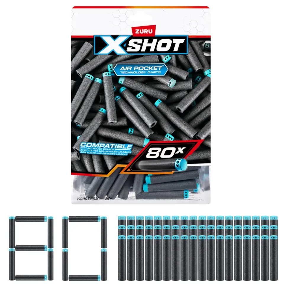 X-Shot Excel Refillpakke med Piler