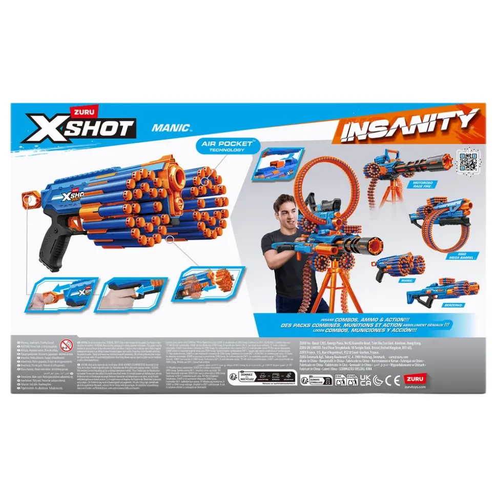 X-Shot Insanity Manic Blaster